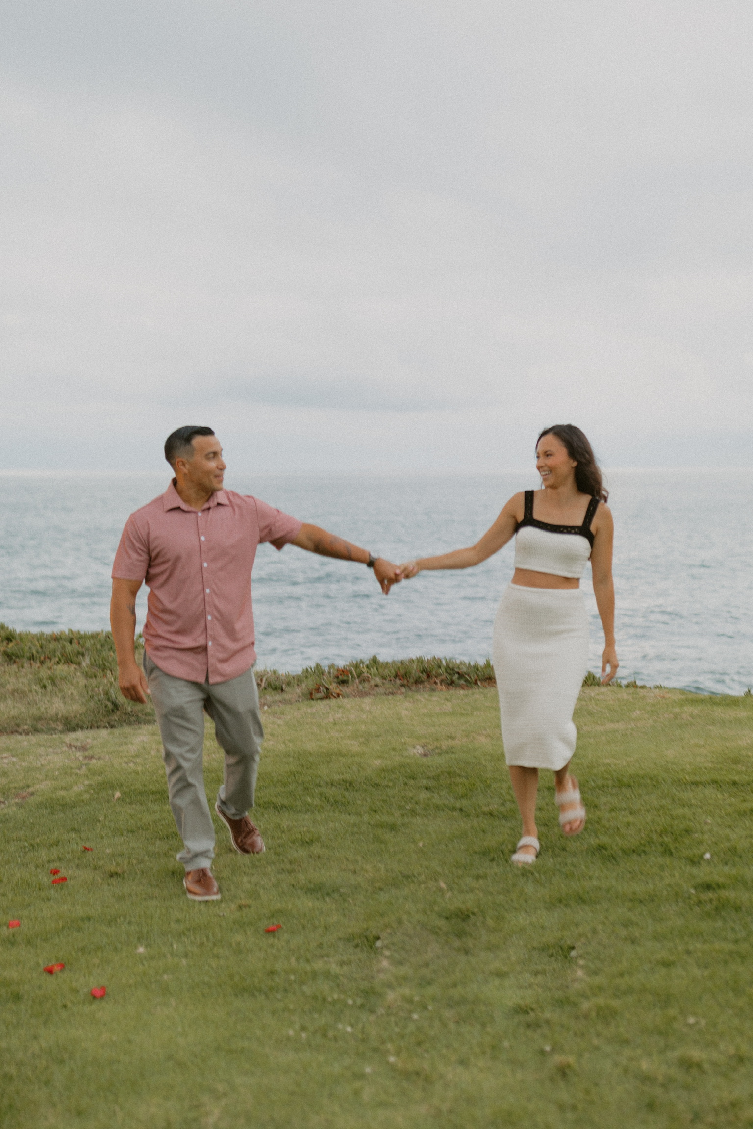 Amanda and CJ engagement photo