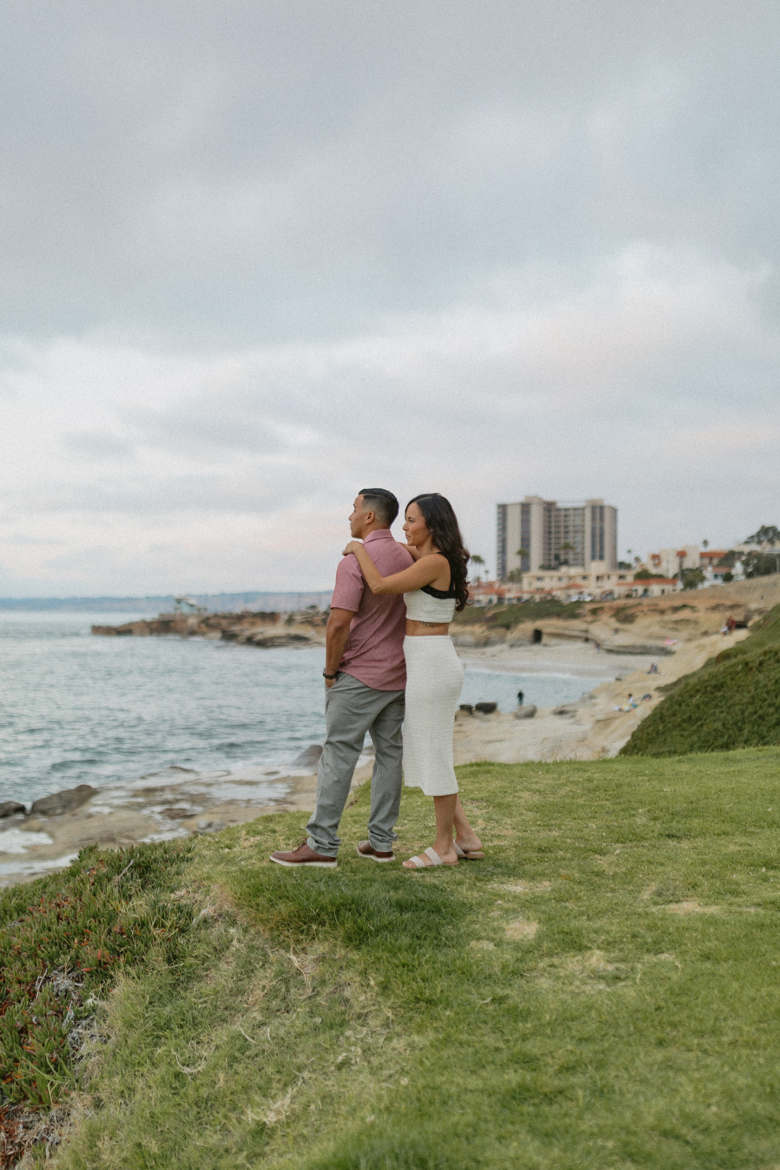 Amanda and CJ engagement photo