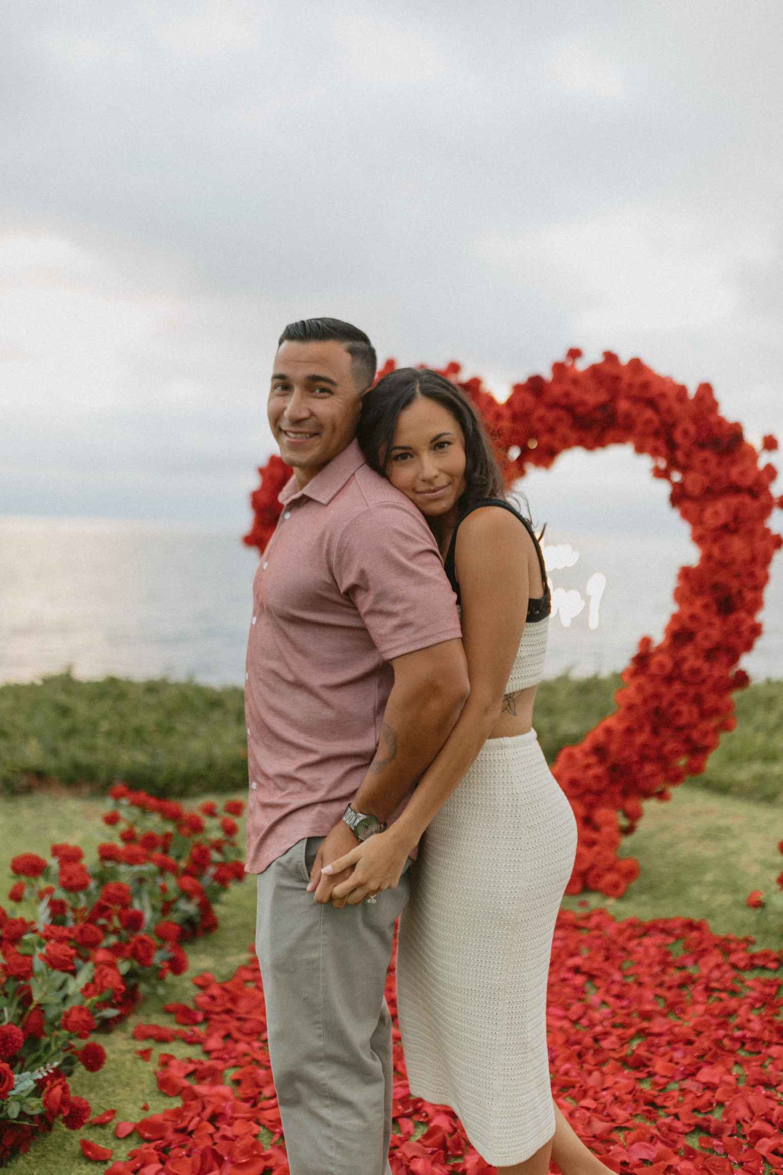 Amanda and CJ engagement photo