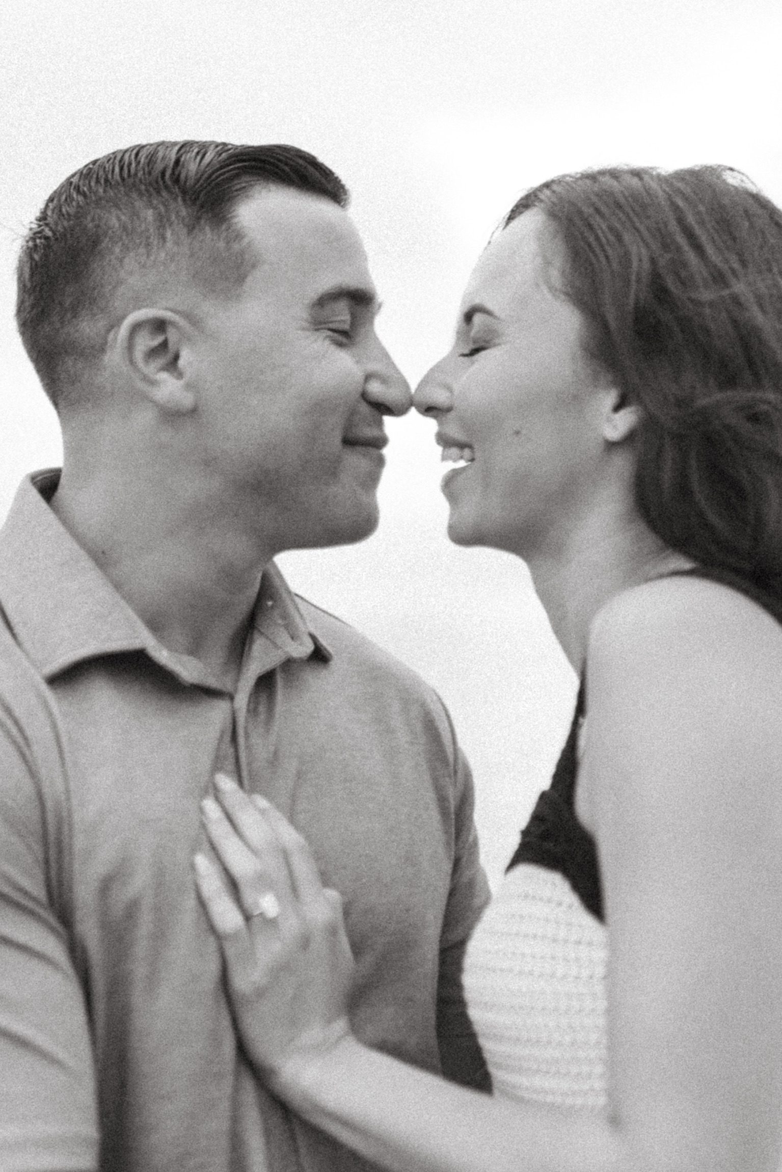 Amanda and CJ engagement photo