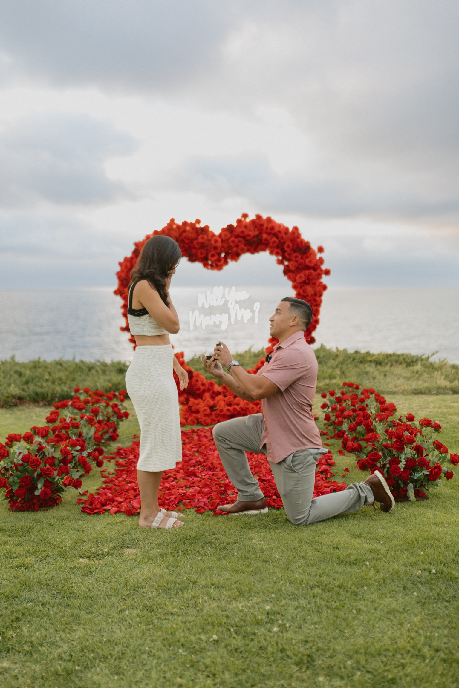 Amanda and CJ engagement photo