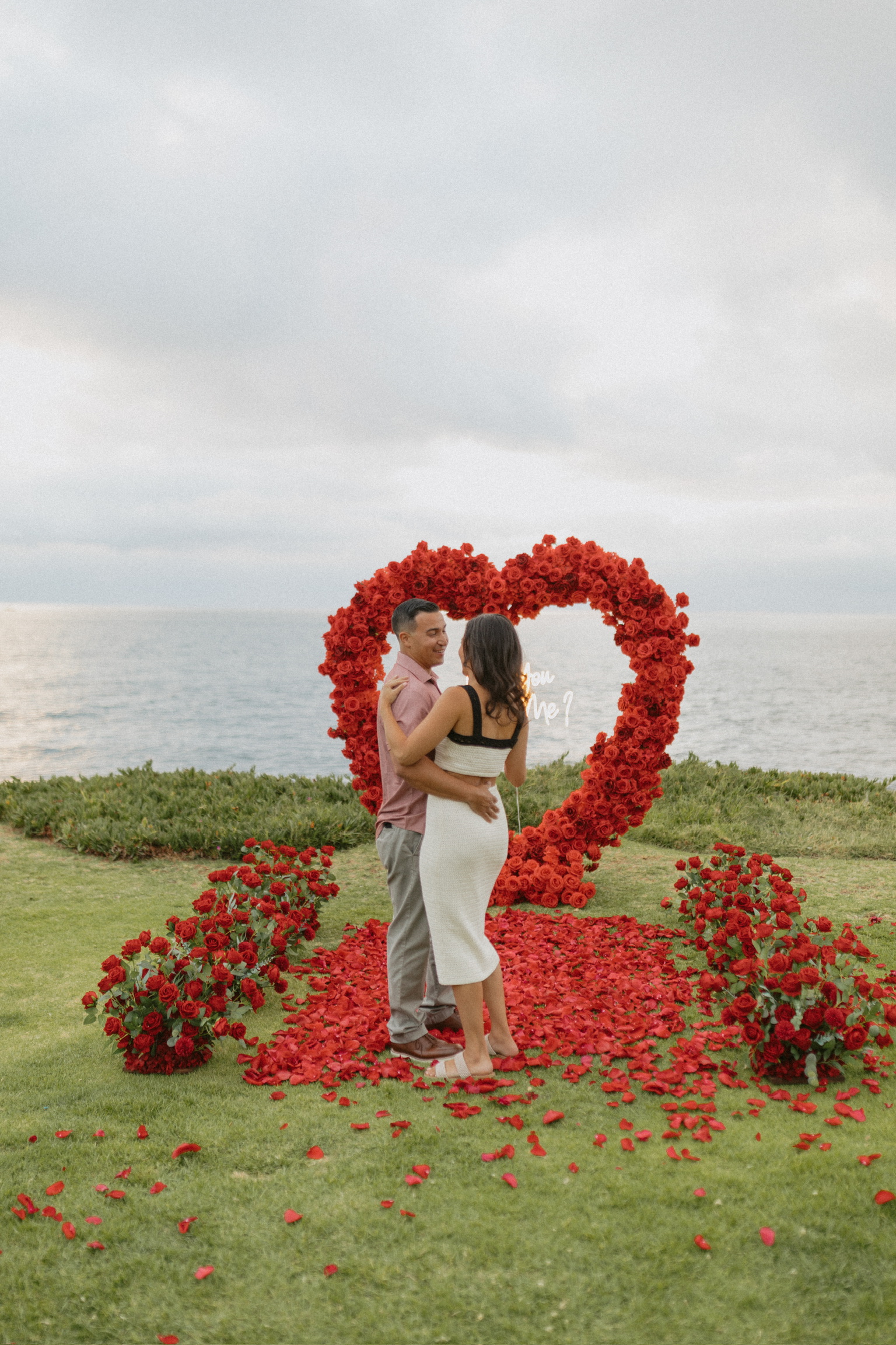 Amanda and CJ engagement photo