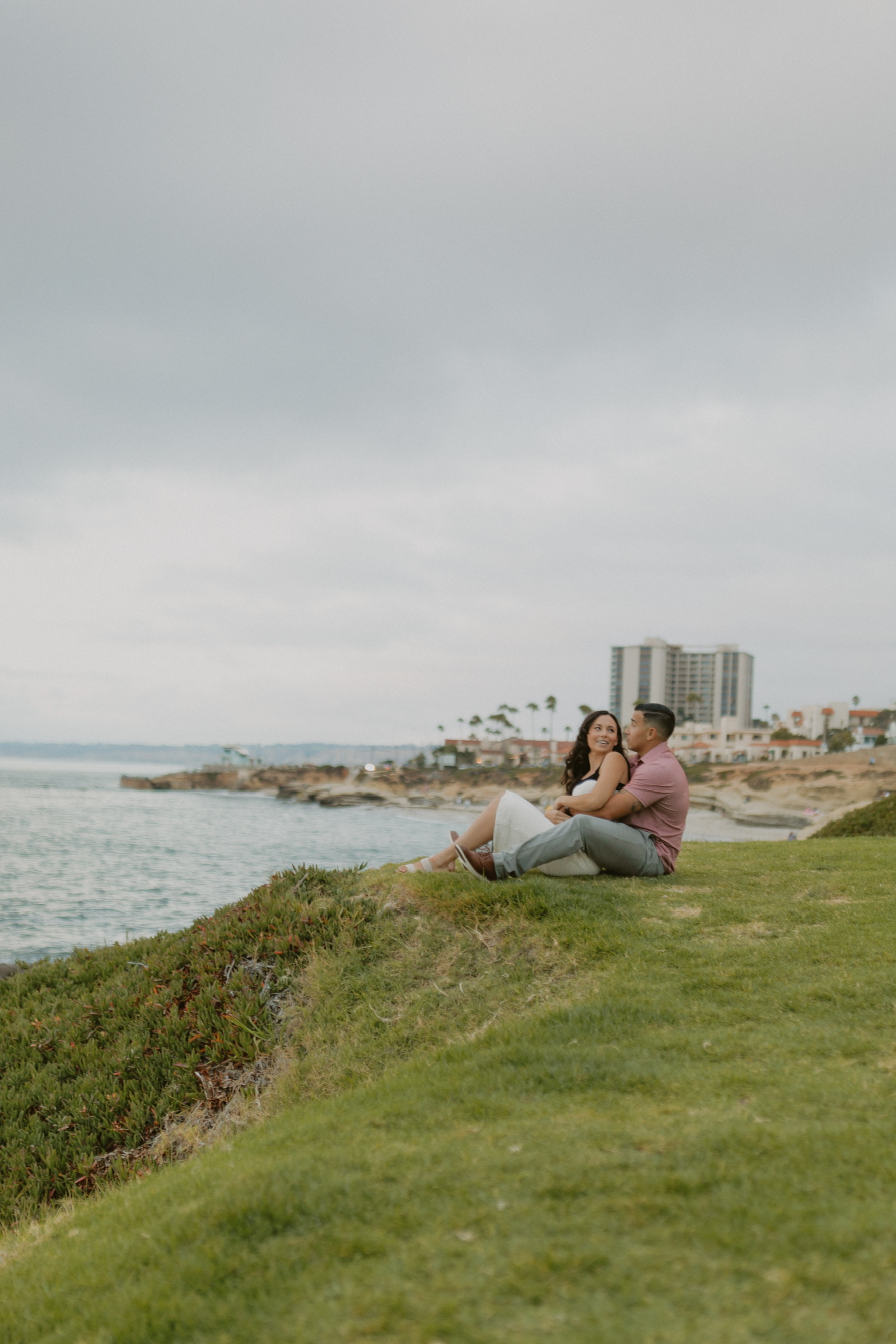 Amanda and CJ engagement photo