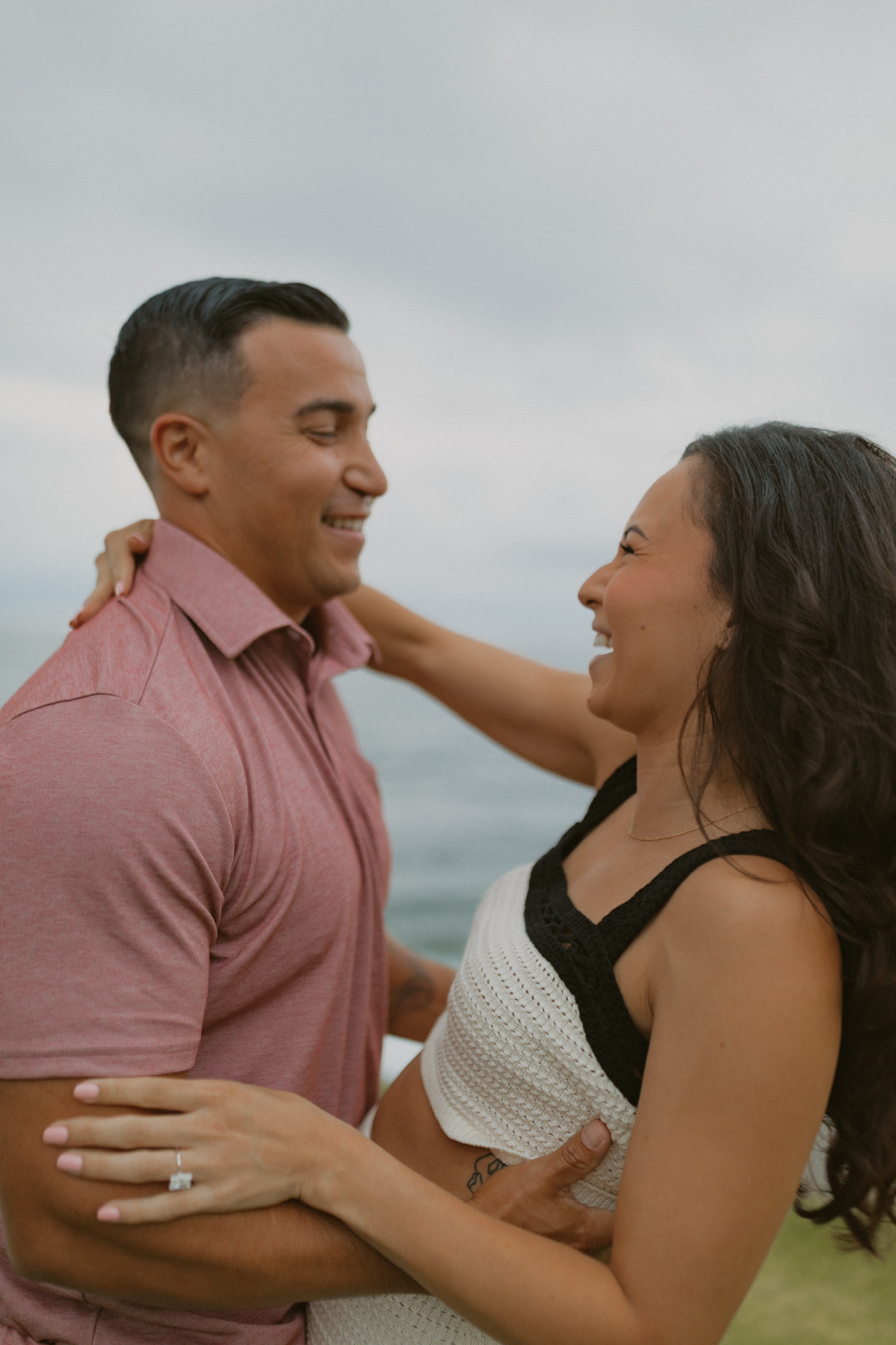 Amanda and CJ engagement photo