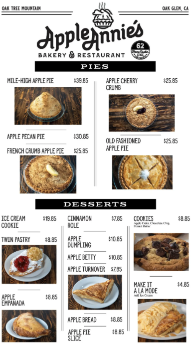 Apple Annie's Bakery and Restaurant